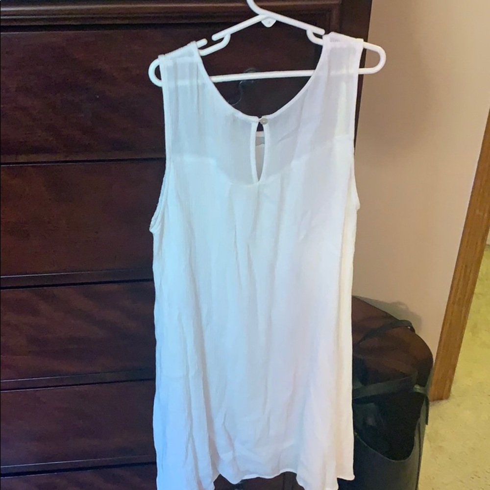 Hem & Thread White Dress - Picture 2 of 2